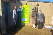 برگزاری اردوی جهادی در روستای تازه آباد وزیر دیواندره به مناسبت هفته بسیج
