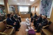 دیدار مدیر کل دامپزشکی استان کردستان و هیئت همراه با فرماندار سنندج