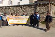 برگزاری کلاس آموزشی با محوریت بیماری هاری در روستای درویان علیا از توابع شهرستان سقز 