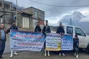 اردوی جهادی دامپزشکی در روستای آلوت شهرستان بانه به یاد سردار دل‌ها