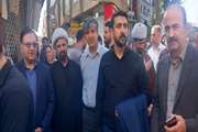 حضور مدیر کل دامپزشکی استان کردستان و همکاران این اداره کل در میان مردم سنندج و شرکت در مراسم باشکوه تشییع شهدای والامقام 