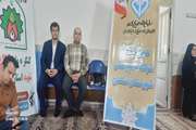 برگزاری میز خدمت شبکه دامپزشکی سنندج در روستای محراب به مناسبت گرامیداشت شهدای خدمت