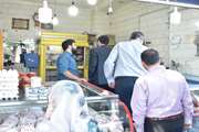 بازدید سر زده مدیر کل و معاون سلامت دامپزشکی کردستان از مراکز عرضه فرآورده های خام دامی سنندج 